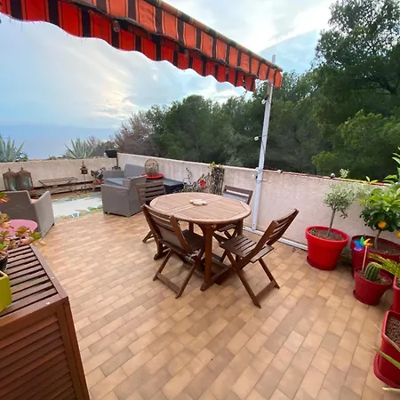 Daire Duplex Rooftop Acces Plage Par Chemin Prive *