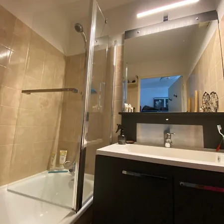 Duplex Rooftop Acces Plage Par Chemin Prive 아파트 히에레